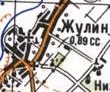Топографічна карта Жулиного