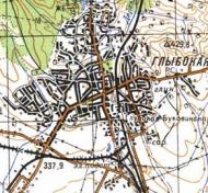 Топографічна карта Глибокої