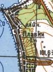 Топографічна карта Плавних